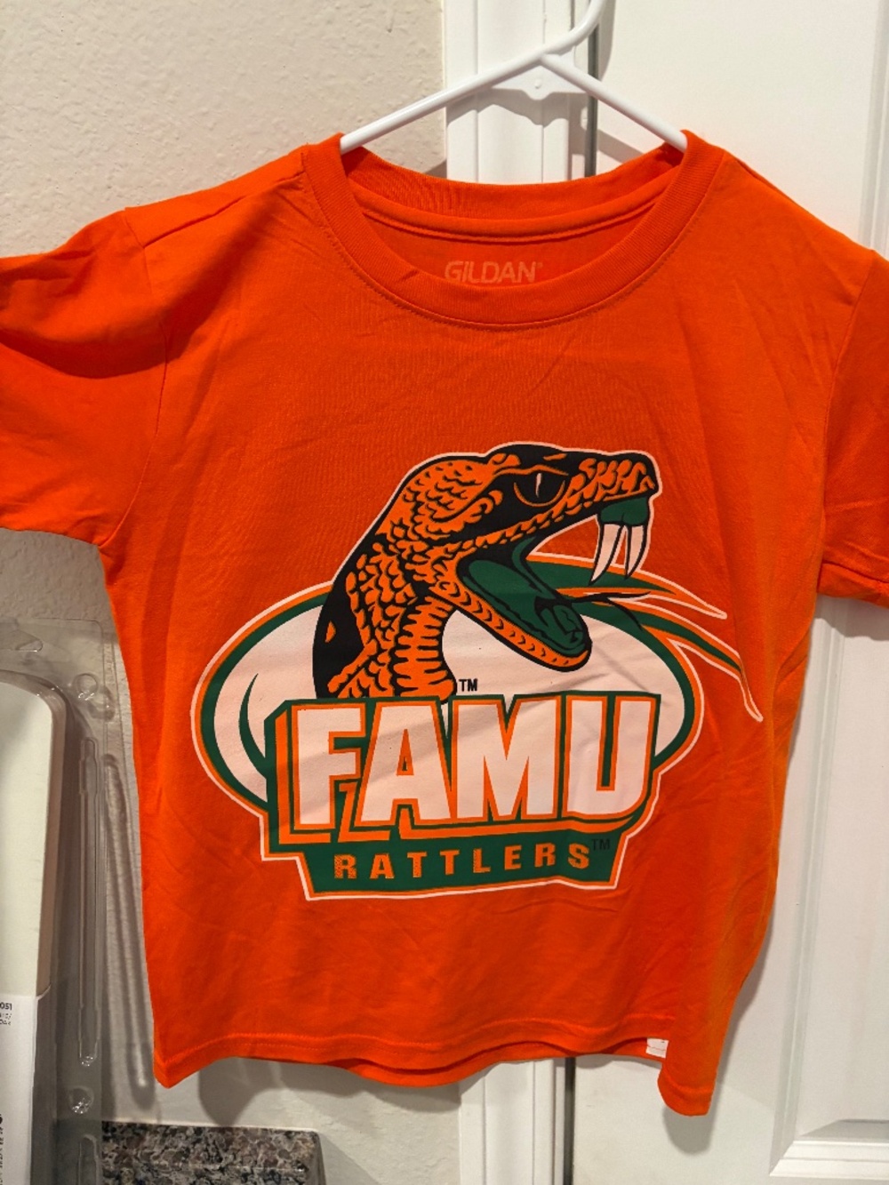 Florida A&M Rattlers Youth X-Small T-Shirt made by Gildan